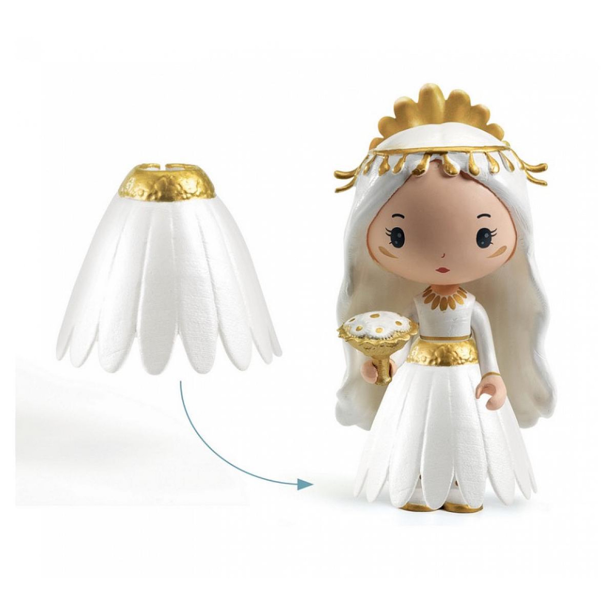 Voir la diapositive 2 : Djeco Tinyly Figurine Marguerite et Leopold
