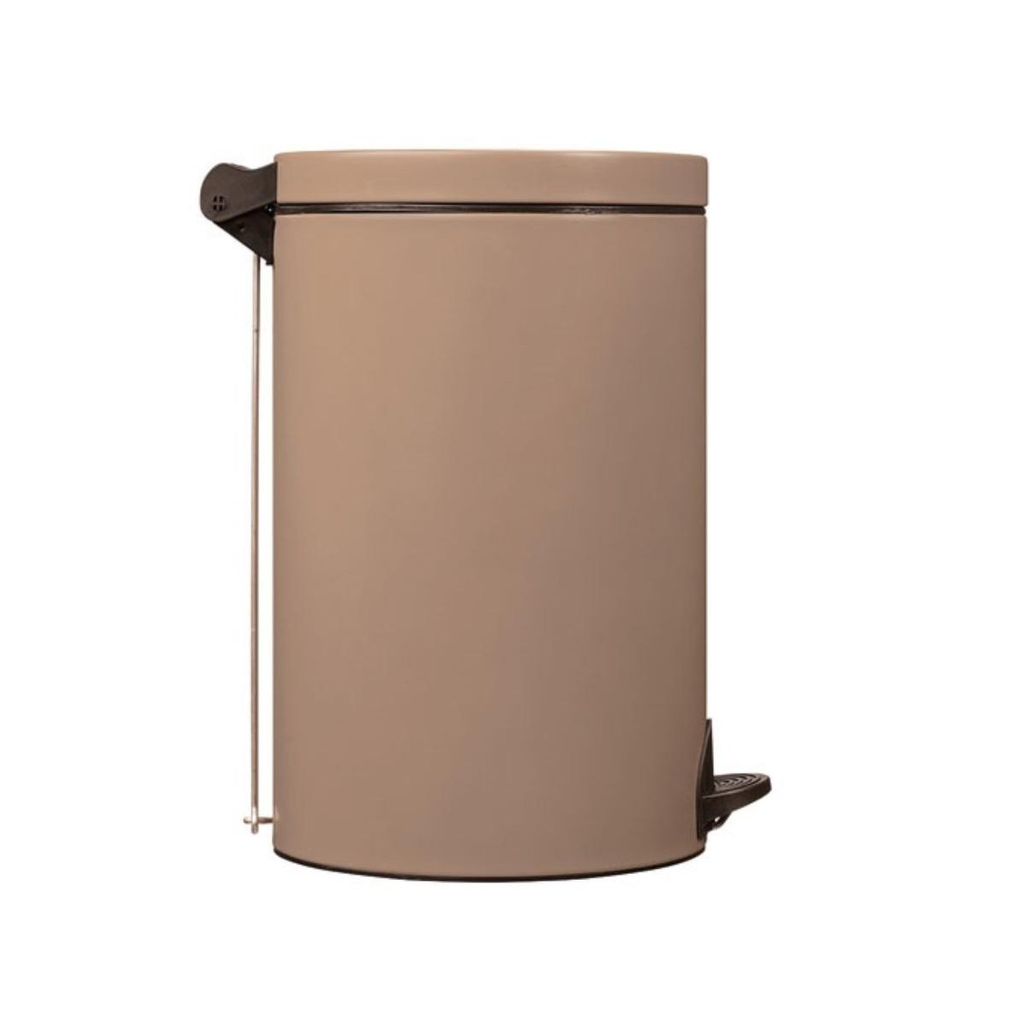 Rossignol Poubelle à pédale 20 l marron - 90248