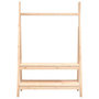 Voir la diapositive 5 : VIDAXL Porte-vetements 100x45,5x150 cm Bois de pin massif
