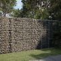 Voir la diapositive 1 : VIDAXL Panier gabion avec couvercle 200x50x150 cm fer galvanise