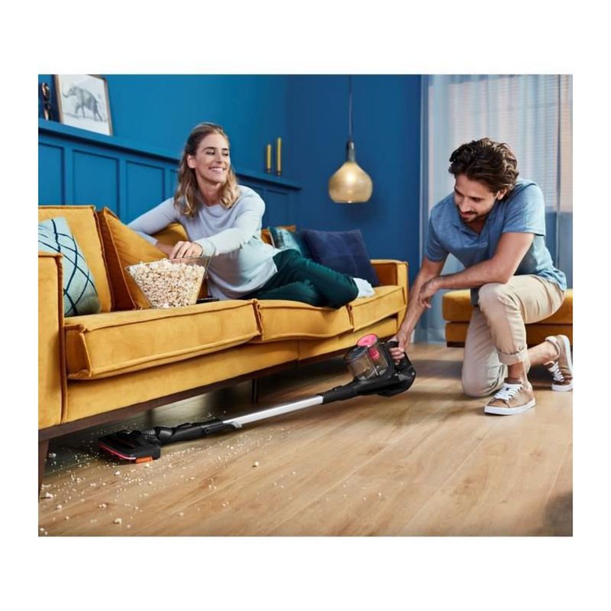 Philips PHILIPS FC6722/01 SPEEDPRO Aspirateur balai sans fil - 18 V - 30 min dautonomie - Brosse aspiration 180? - Noir