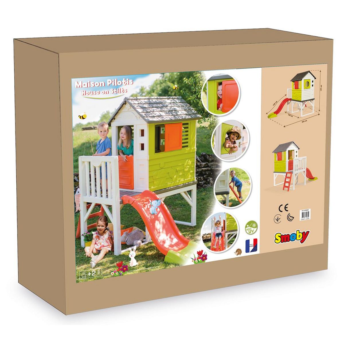 SMOBY Maison sur pilotis 