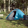 Voir la diapositive 3 : VIDAXL Tente de camping a dome 4 personnes bleu impermeable