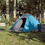Voir la diapositive 3 : VIDAXL Tente de camping a dome 4 personnes bleu impermeable