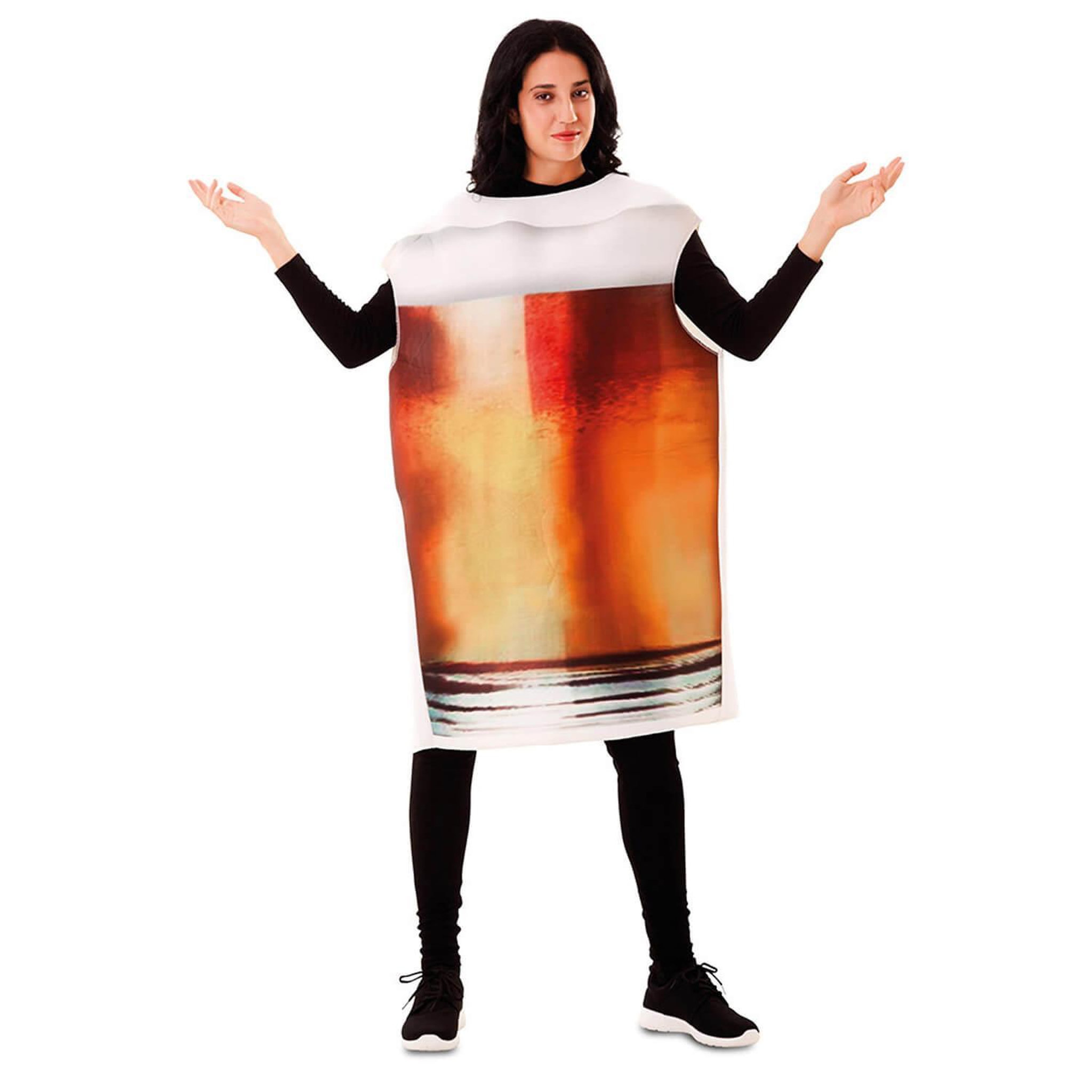 Voir la diapositive 2 : EURO CARNAVALES Déguisement Pinte de Bière - Adulte - M/L