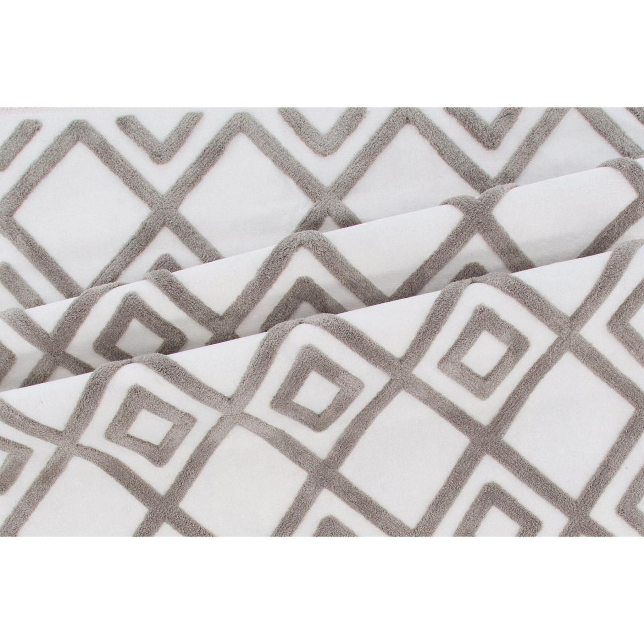 Voir la diapositive 5 : Paris Prix Tapis design avec franges  towa  160x230cm marron