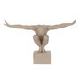 Voir la diapositive 1 : Paris Prix Statuette Déco sur Socle  Athlète  49cm Beige