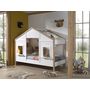 Voir la diapositive 1 : Lit cabane 90x200cm JOEY