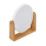 Voir la diapositive 2 : Paris Prix Miroir en Bambou  Double Face  21cm Naturel