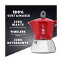 Voir la diapositive 3 : BIALETTI Cafetière italienne Moka induction 6 tasses RED
