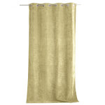 TOILINUX Rideau thermique en velours - 140 x 260 cm - Tilleul