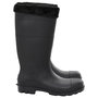 Voir la diapositive 4 : VIDAXL Bottes de pluie avec chaussettes amovibles noir taille 45 PVC