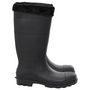 Voir la diapositive 4 : VIDAXL Bottes de pluie avec chaussettes amovibles noir taille 45 PVC