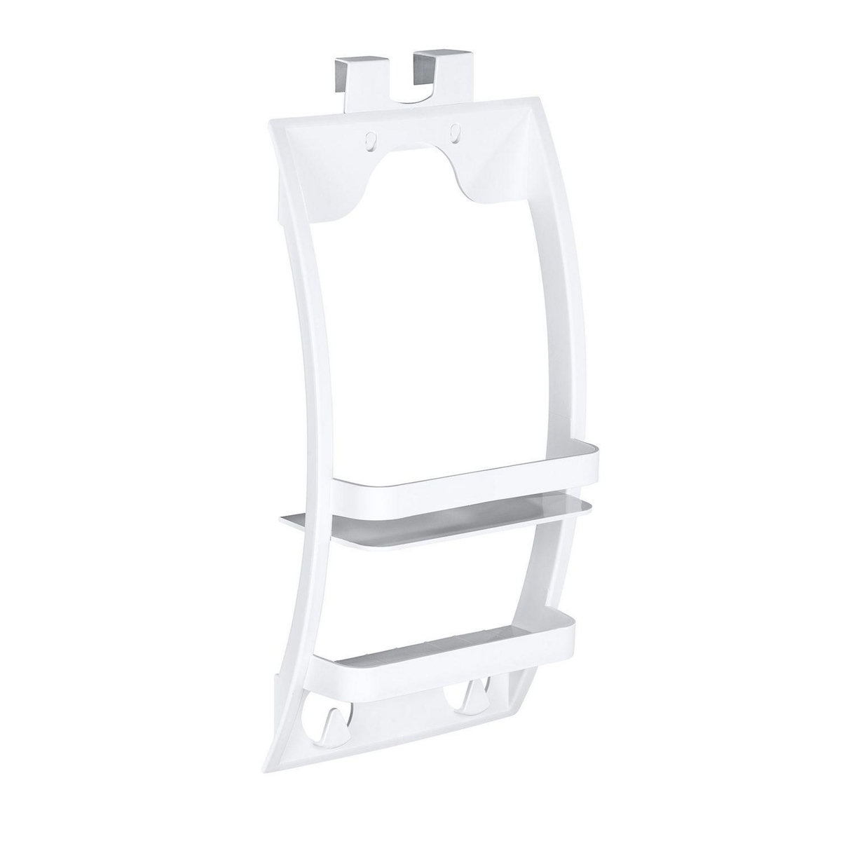 Wenko Etagère de douche universelle Urtop - L. 26 x l. 54,5 cm - Blanc