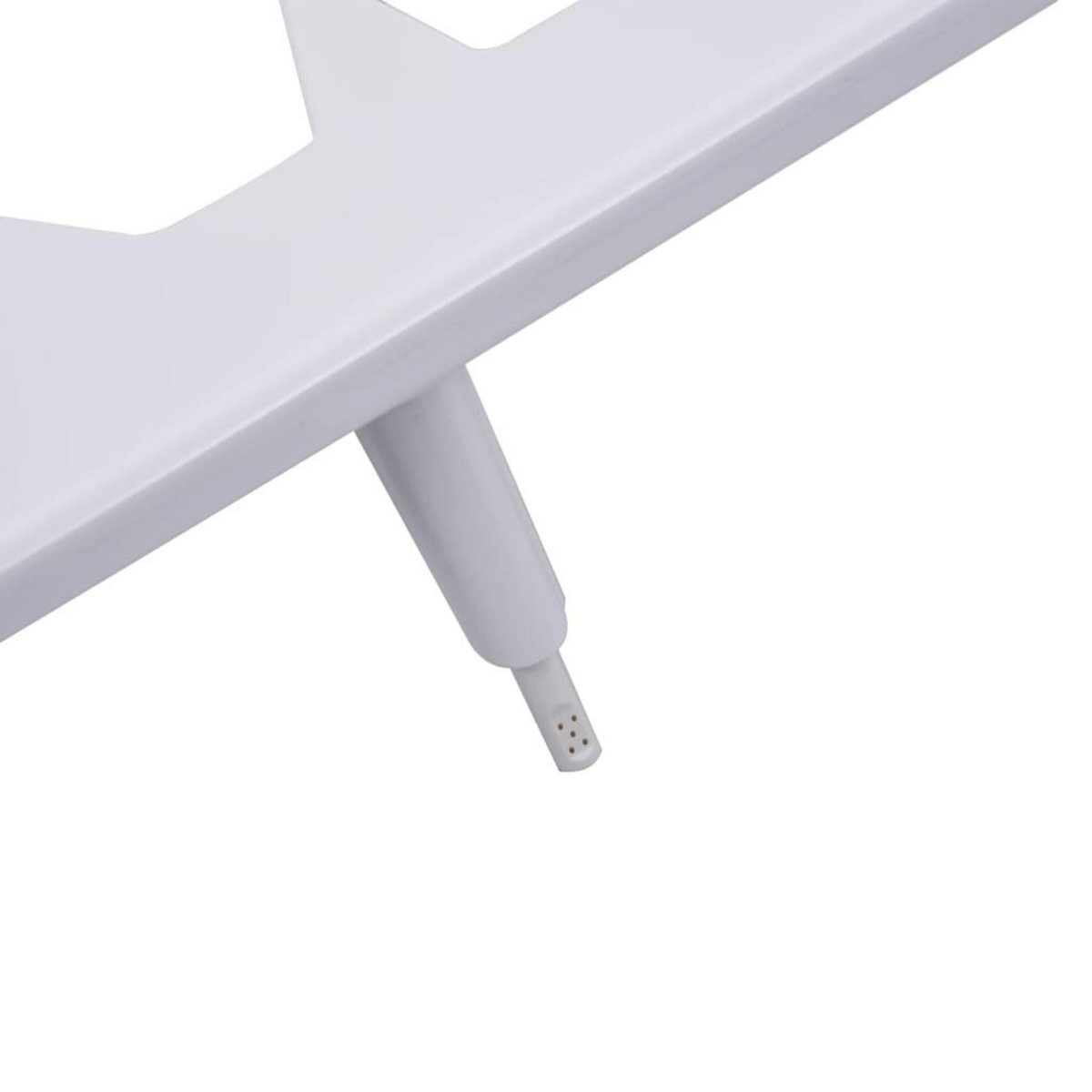 VIDAXL Accessoire siege toilette et eau chaude et froide buse unique