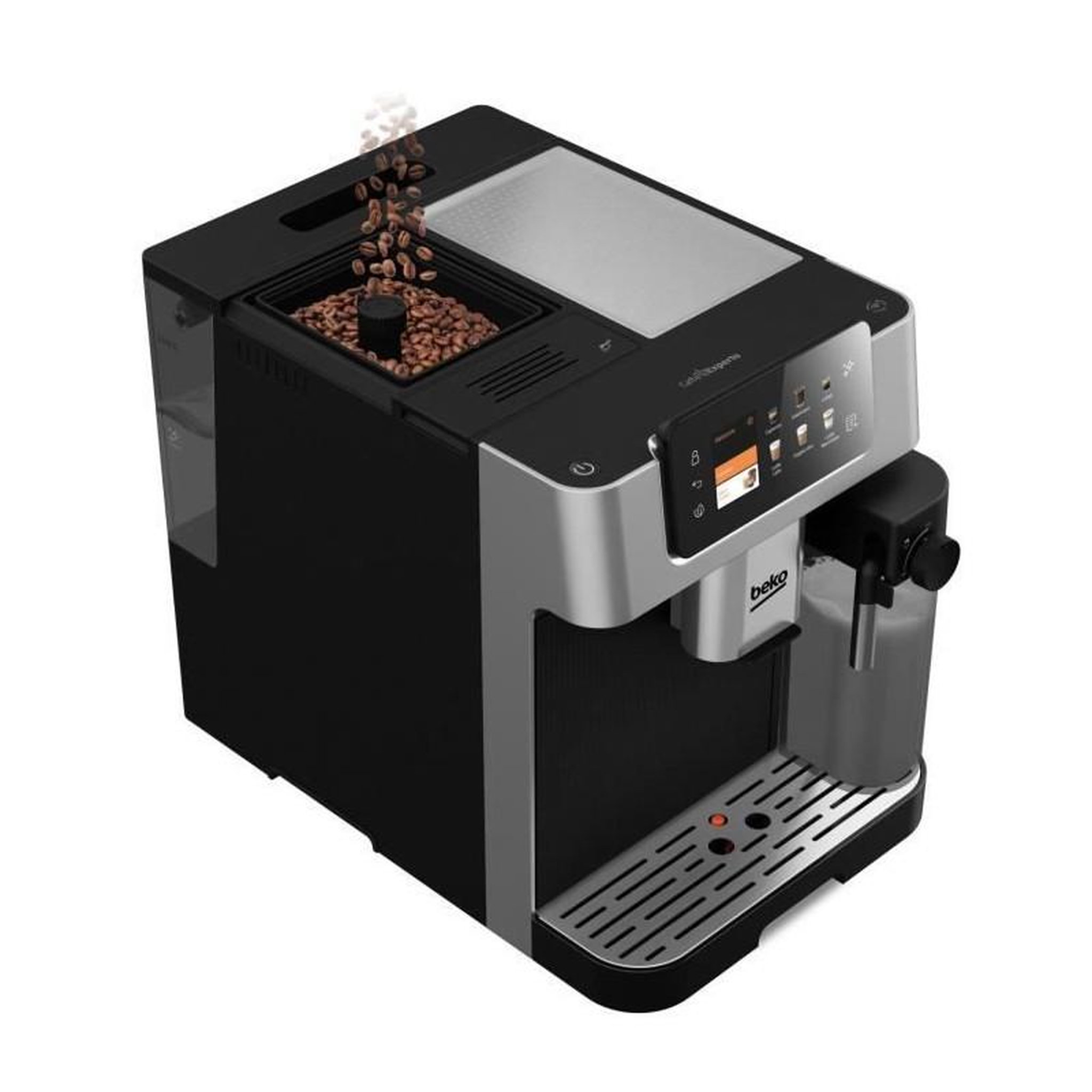 Voir la diapositive 6 : Beko Robot café 19 bars noir - ceg7348x