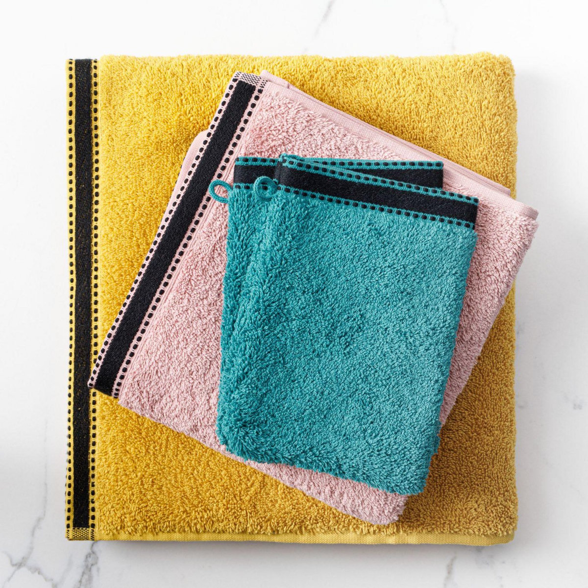 ATMOSPHERA Drap de bain Joia avec liseré