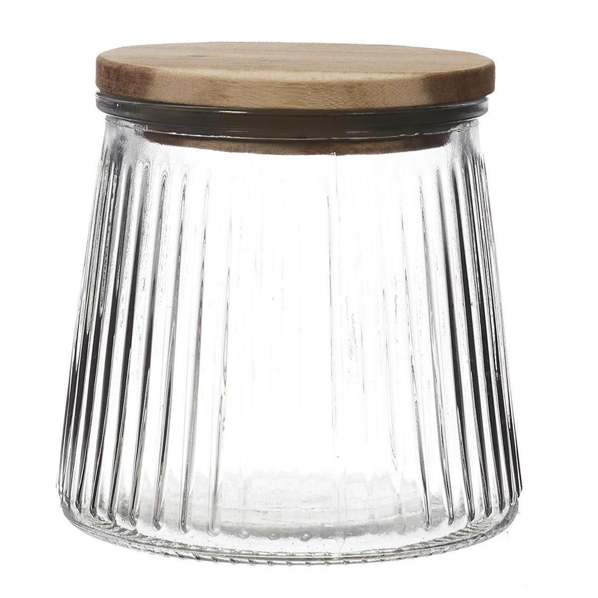 COOK CONCEPT Bocal en Verre Design  Acacia  65cl Transparent