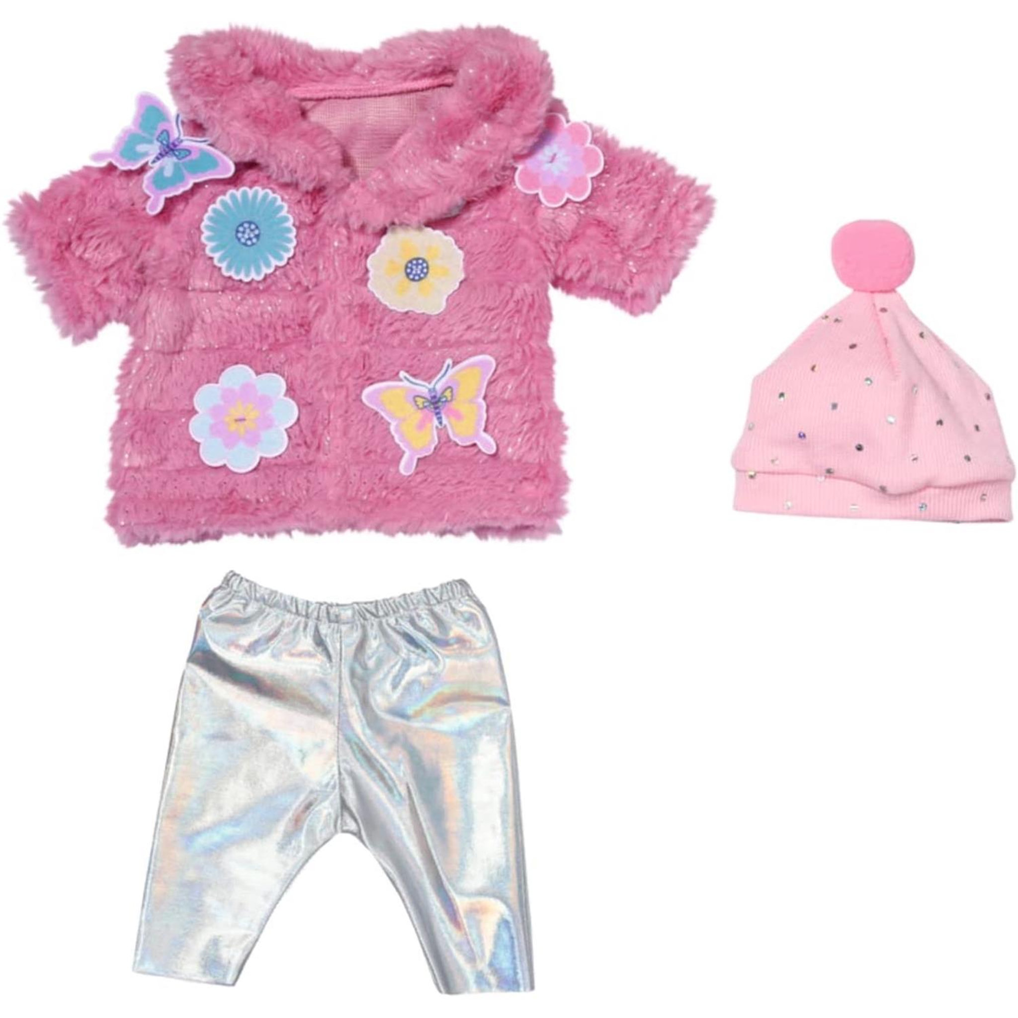Zapf Creation BABY born Tenue Deluxe joli rose pour poupée 43cm