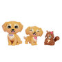 Voir la diapositive 4 : Enchantimals Mini-poupée Enchantimals - Famille Golden retriever 