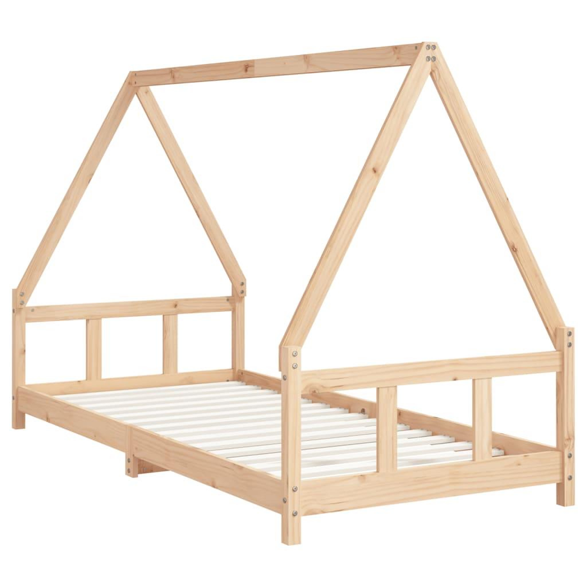 Voir la diapositive 3 : VIDAXL Cadre de lit pour enfants 90x200 cm bois de pin massif