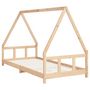 Voir la diapositive 3 : VIDAXL Cadre de lit pour enfants 90x200 cm bois de pin massif