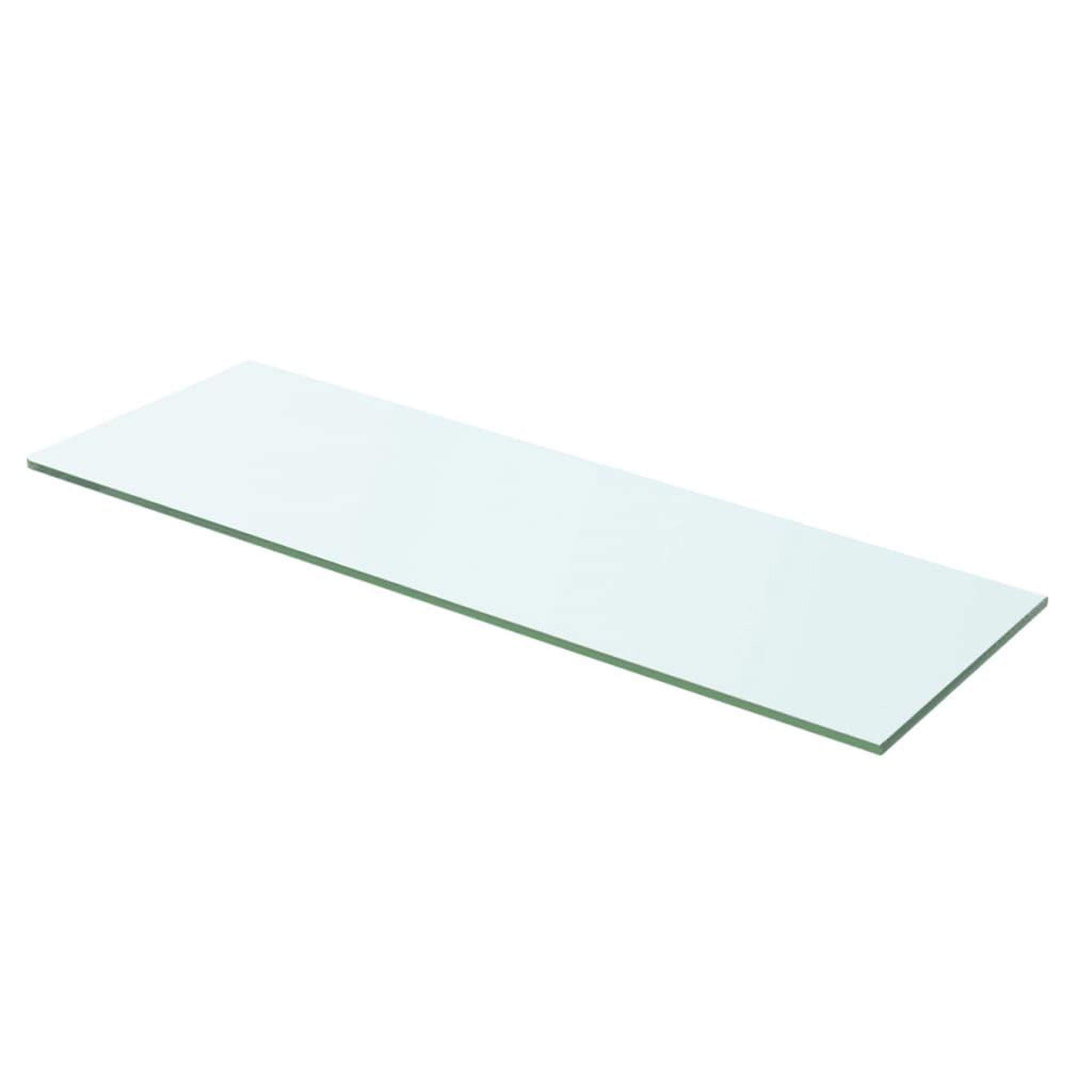 Voir la diapositive 2 : VIDAXL Panneaux d'etagere 2 pcs Verre Transparent 60 x 15 cm