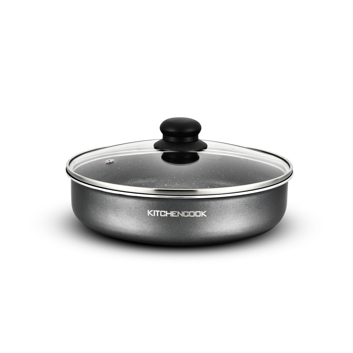 KitchenCook Batterie de cuisine induction amovible 7 pièces aluminium