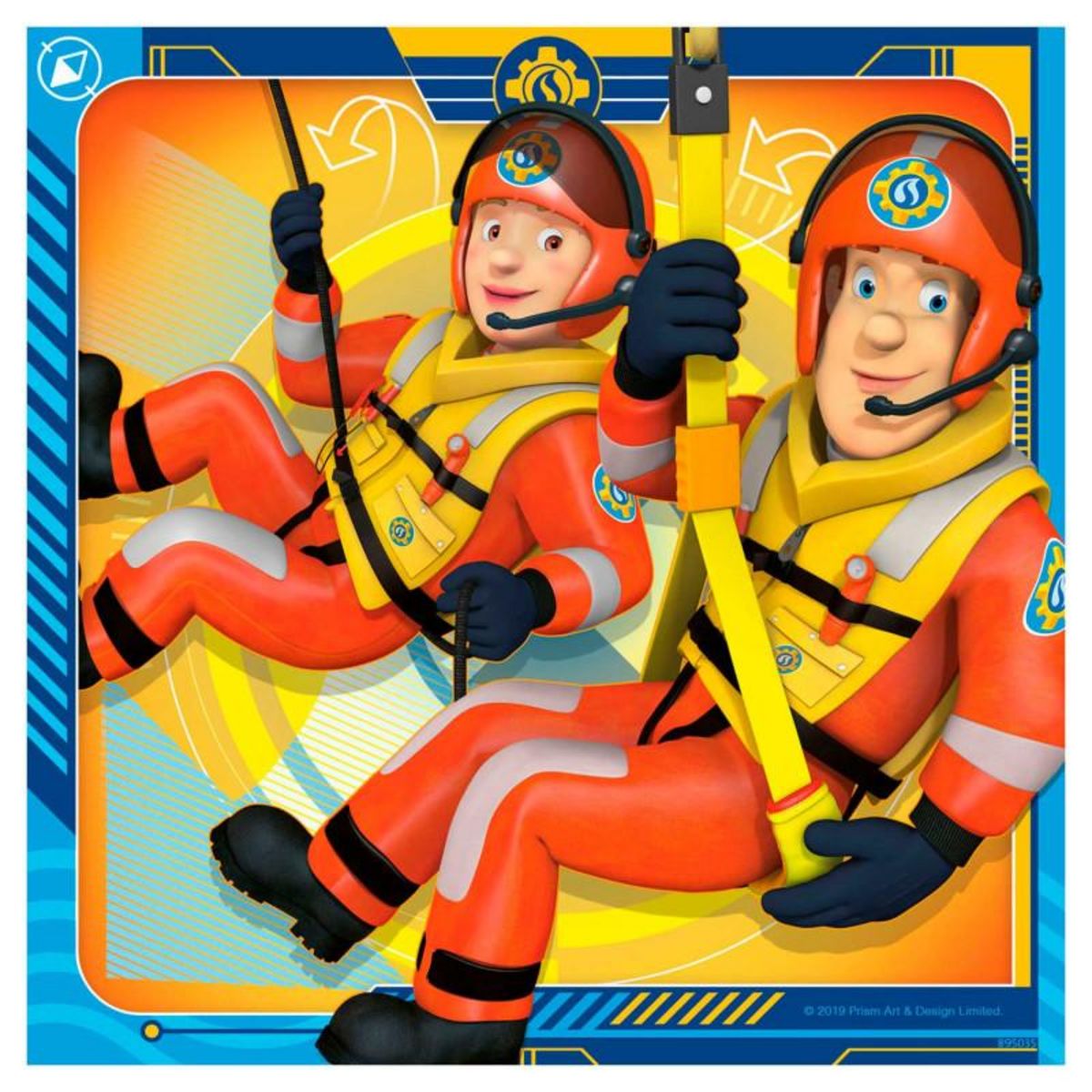 RAVENSBURGER RAVENSBURGER Fireman Sam - Our hero Sam, 3x49st.