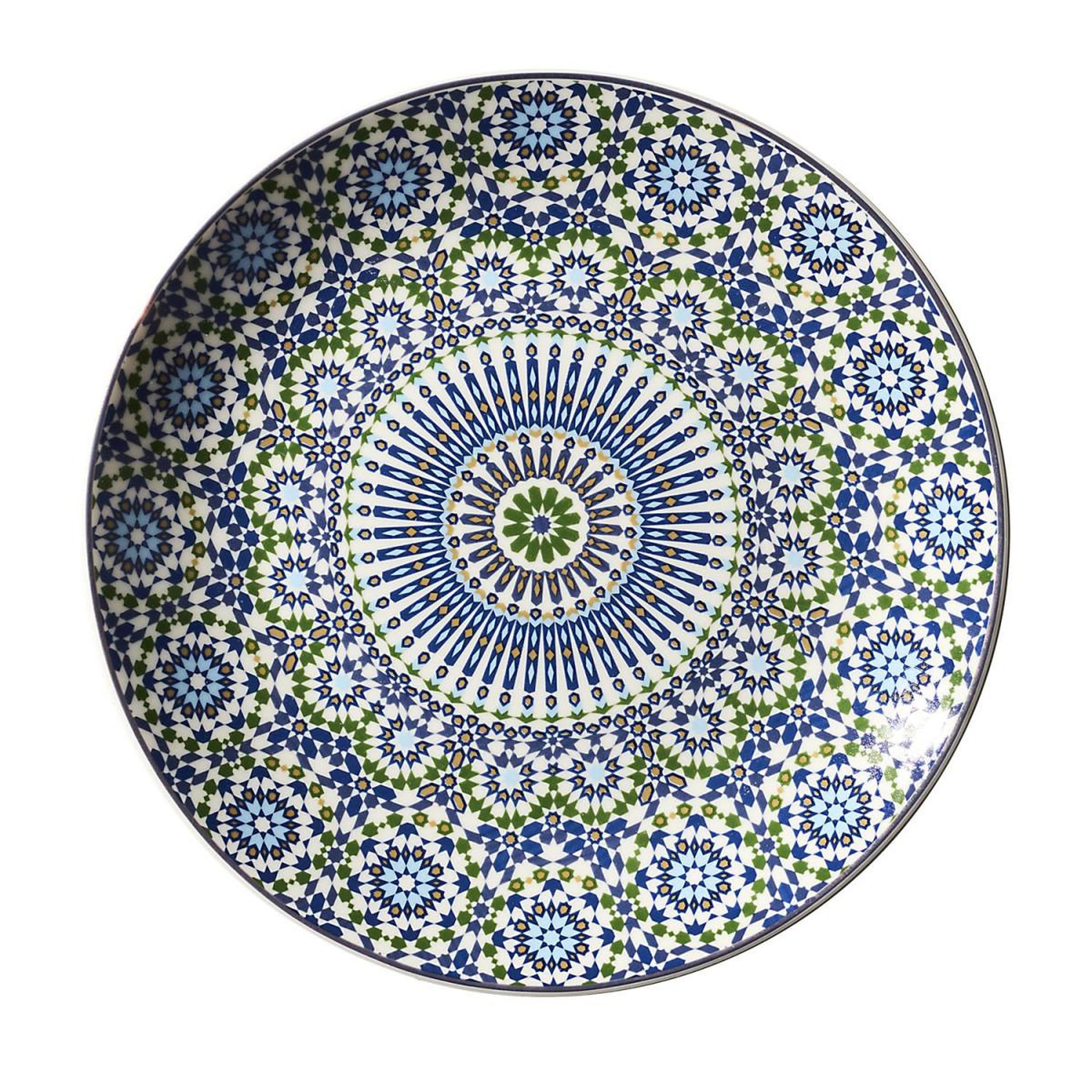 The Home Deco Factory Lot de 6 assiettes à dessert  sana  20cm multicolore