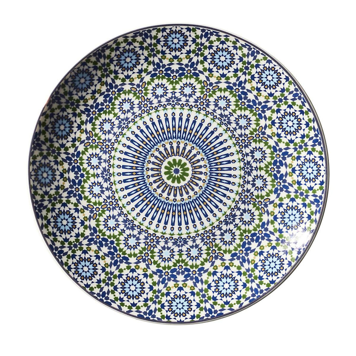 Paris Prix Lot de 6 Assiettes à Dessert  Sana  20cm Multicolore
