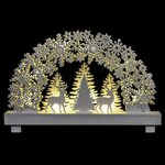 FEERIC LIGHT & CHRISTMAS Décoration Lumineuse  Village  33cm Blanc Chaud