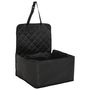 Voir la diapositive 2 : VIDAXL Siege de voiture pour chien noir 45x45x25/55 cm