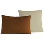 Voir la diapositive 2 : Sensei Maison Lot de 2 taies d'oreiller bicolores en percale coton DOZMARY