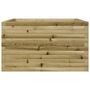 Voir la diapositive 5 : VIDAXL Jardiniere 80x80x45,5 cm bois de pin impregne