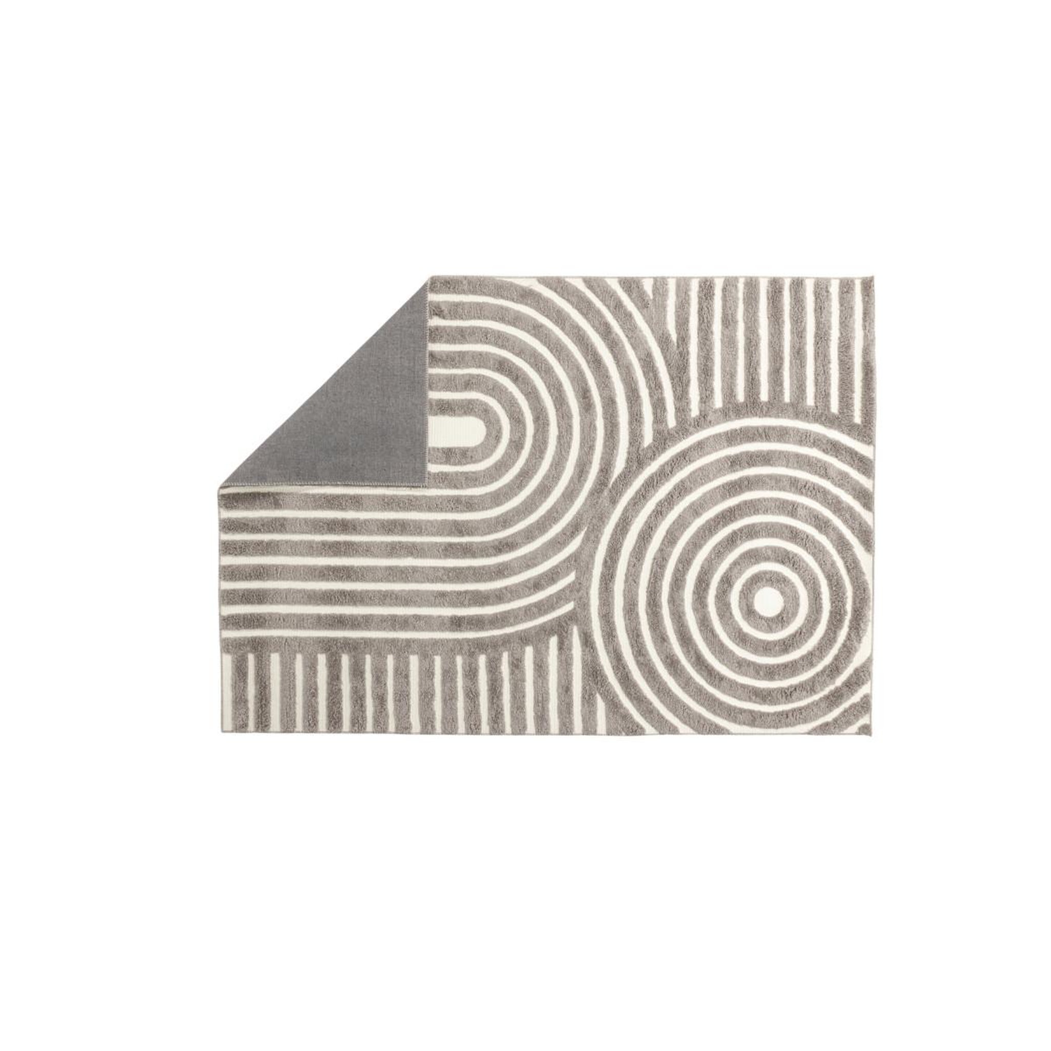 Voir la diapositive 3 : Paris Prix Tapis déco  nikita  200x290cm gris