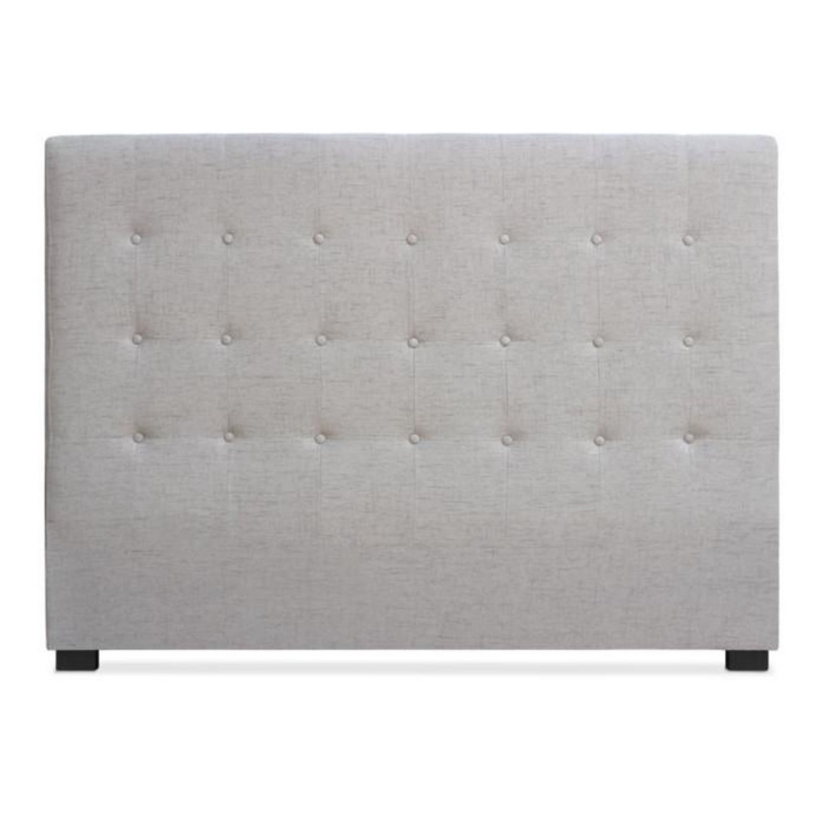 Paris Prix Tête de Lit Capitonnée en Tissu  Amor  160cm Beige