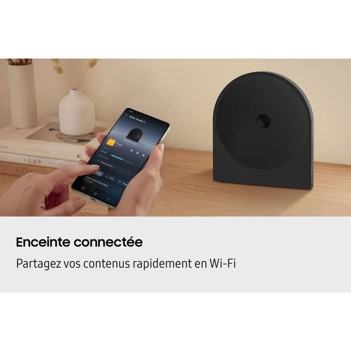 Samsung Enceinte sans fil Music Studio 5 HW-LS50H WiFi & BT