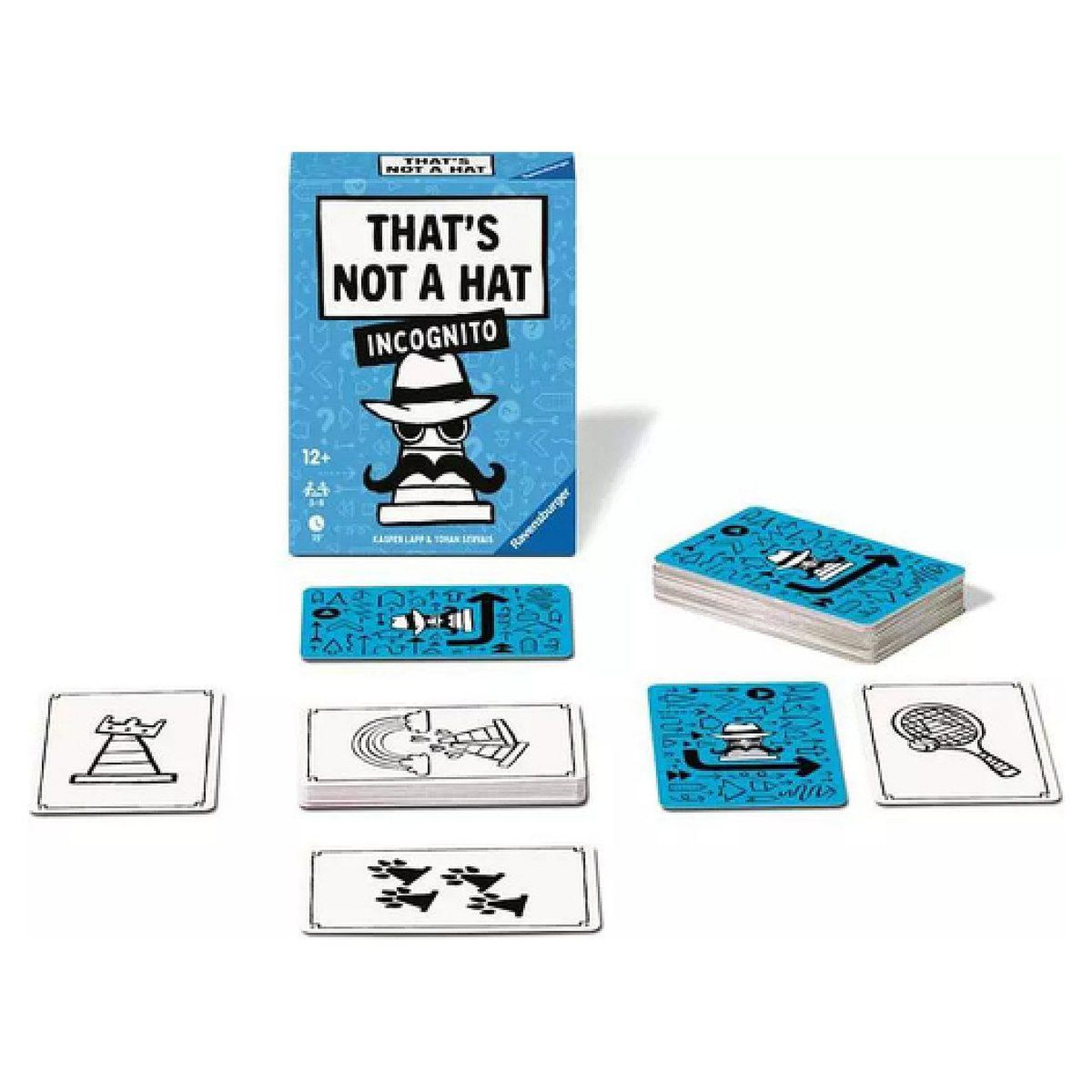 Voir la diapositive 3 : RAVENSBURGER Jeu de cartes - that s not a hat incognito -