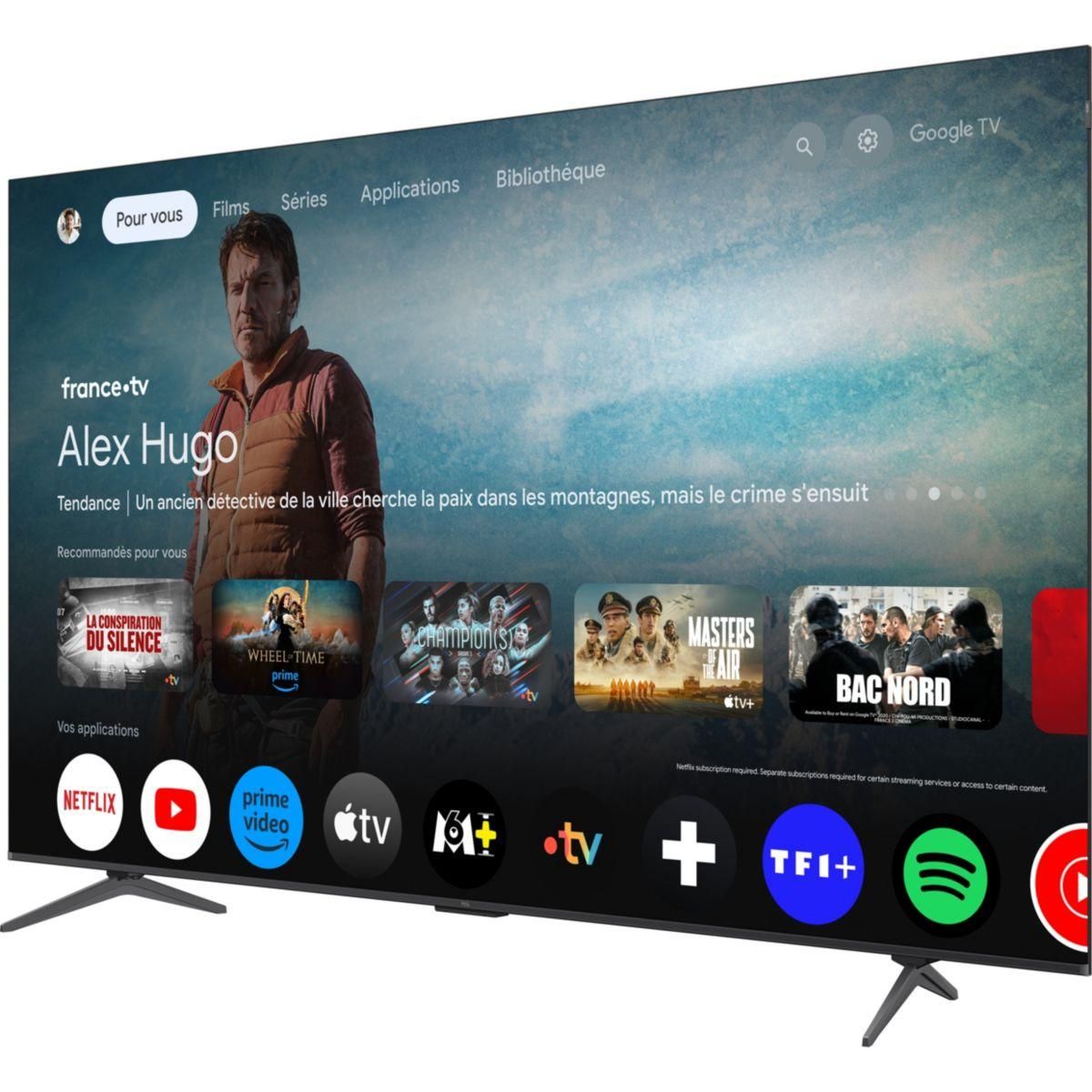 TCL TV QLED 85P89K 144Hz 2025-85 pouces (215cm)