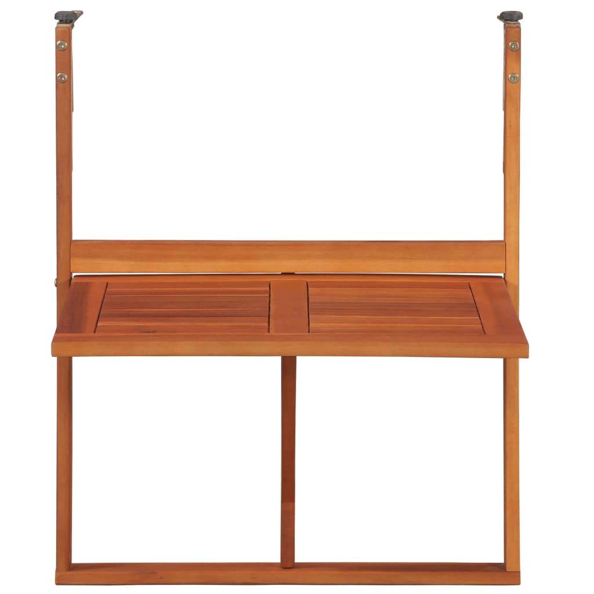 Voir la diapositive 4 : VIDAXL Table suspendue de balcon 64,5x44x80 cm bois d'acacia massif