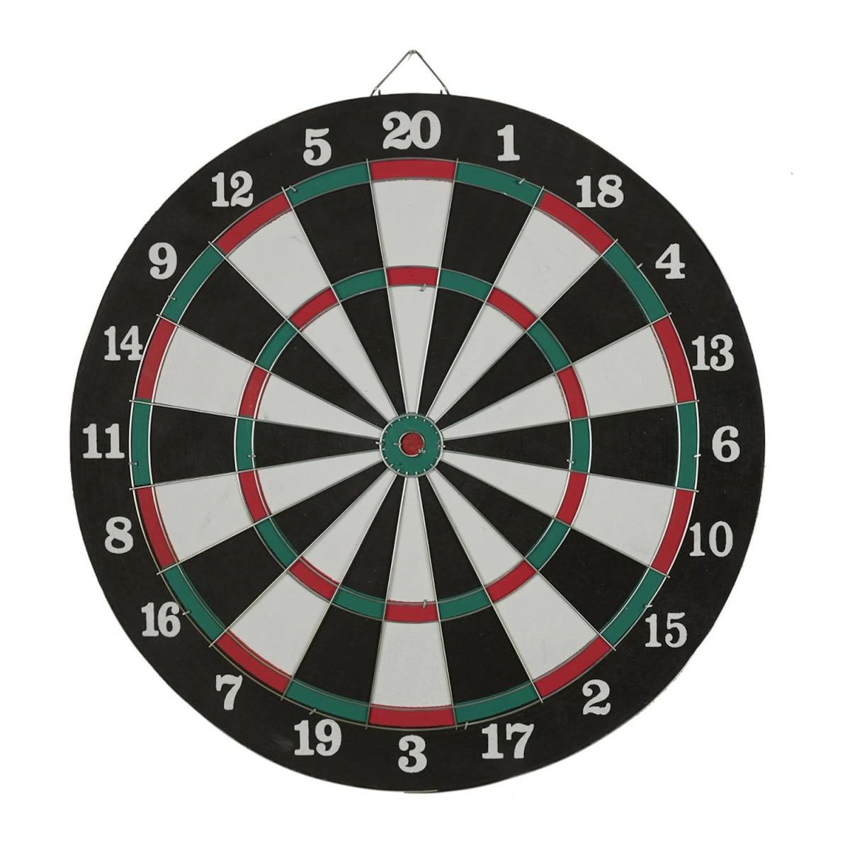 Paris Prix Jeu de Fléchettes  1 Cible  38cm Noir & Vert