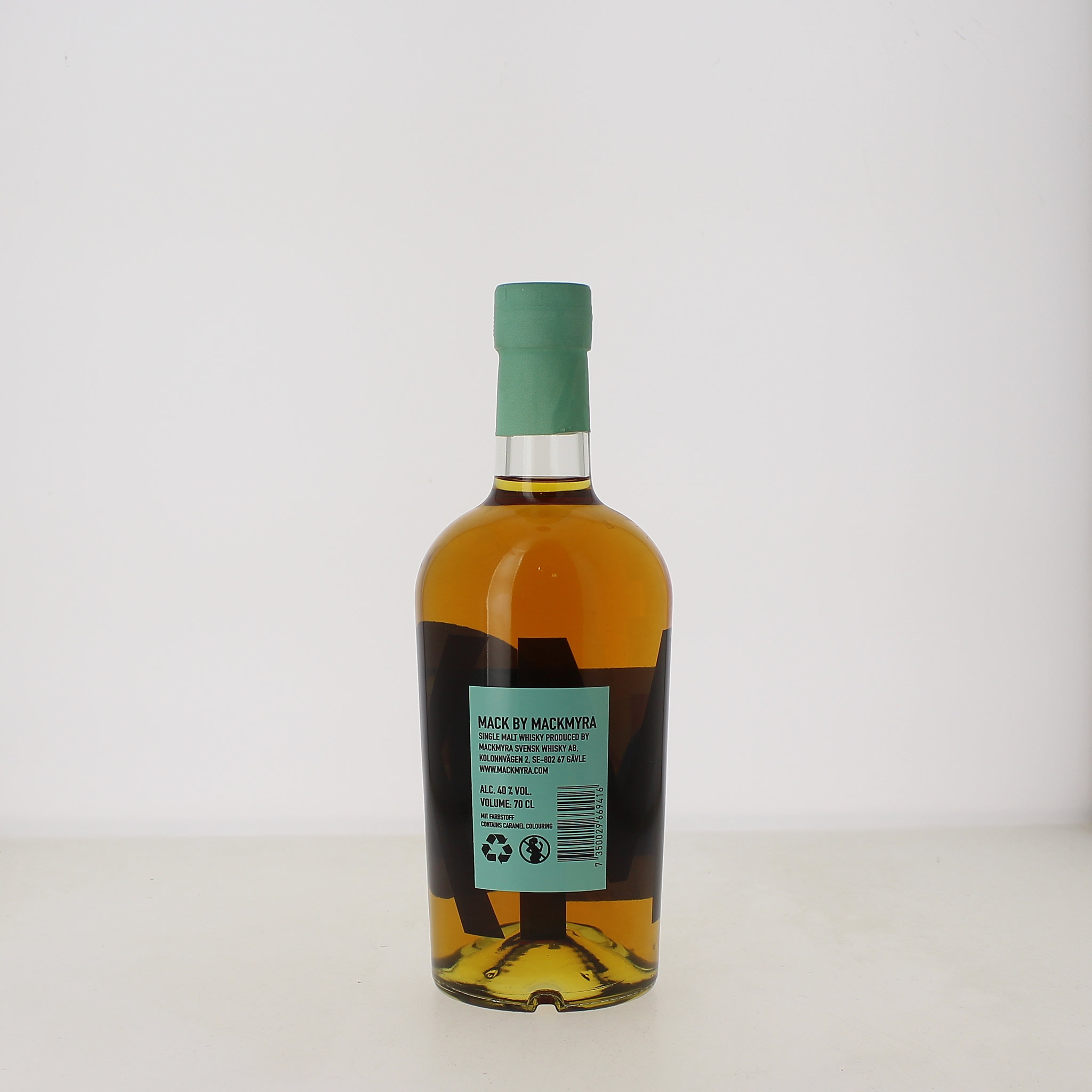 Voir la diapositive 2 : Mackmyra Mack by mackmyra Whisky Single Malt 70cl 40%