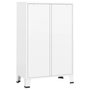 Voir la diapositive 5 : VIDAXL Garde-robe industrielle Blanc 67x35x107 cm Acier