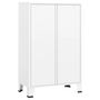 Voir la diapositive 5 : VIDAXL Garde-robe industrielle Blanc 67x35x107 cm Acier