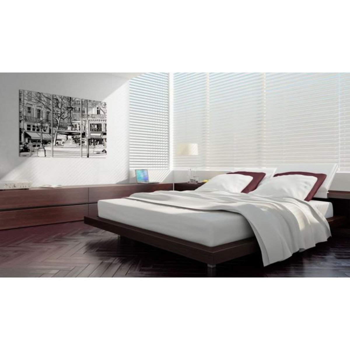 Paris Prix Tableau Imprimé  Esquisse de la Place Parisienne