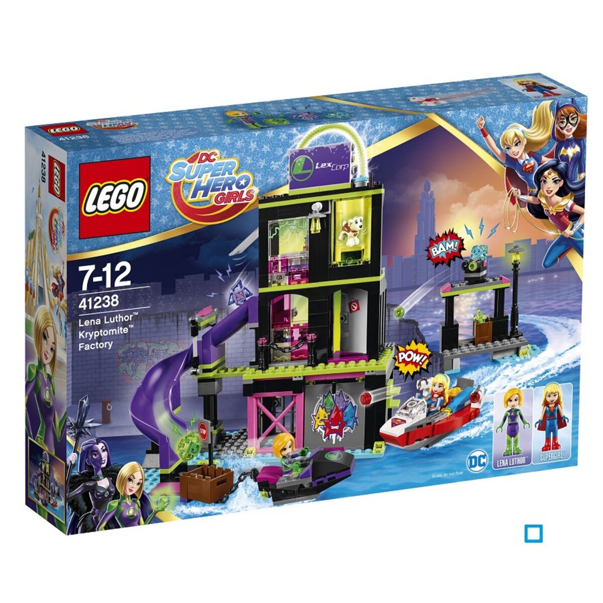 LEGO DC Super Hero Girls 41238 - L'usine à Kryptomite&trade;  de Lena Luthor&trade;