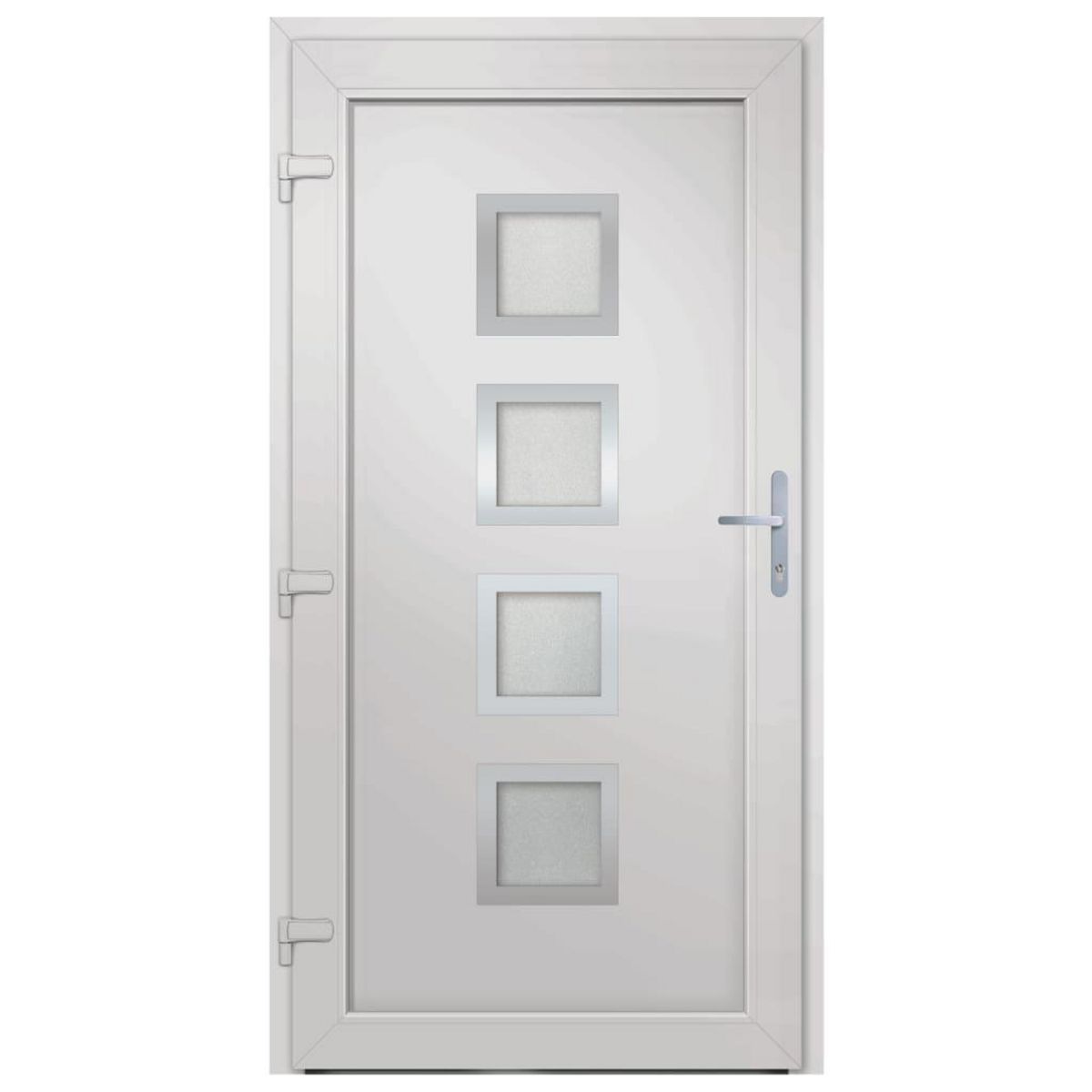 VIDAXL Porte d'entree Blanc 98x200 cm PVC