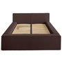 Voir la diapositive 1 : LISA DESIGN Stella - lit coffre - 140x190 cm - sommier inclus - en velours côtelé