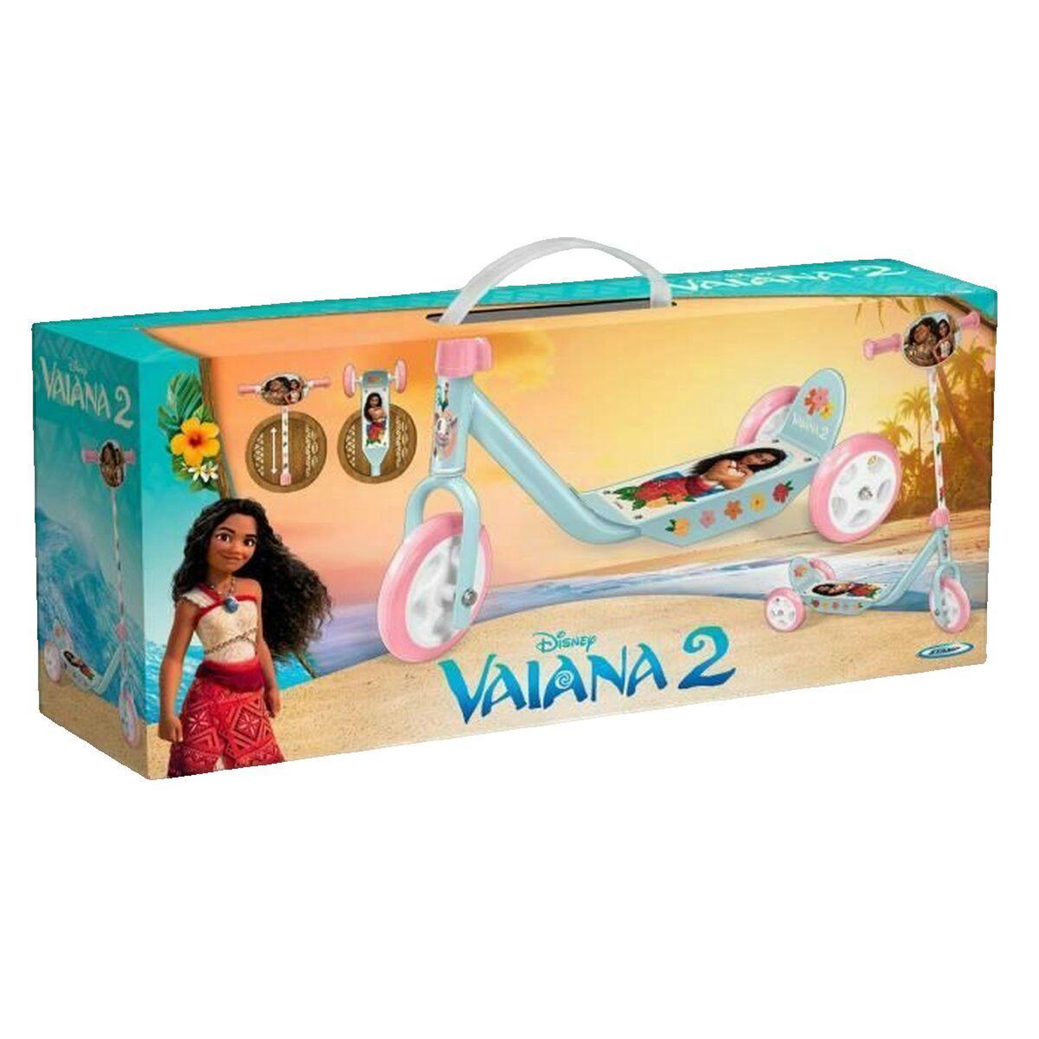 Voir la diapositive 2 : DISNEY Trottinette enfant Disney Vaiana multicolore